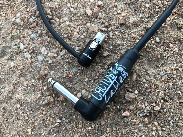 Low-Profile Right Angle Line 6 Relay G50 / G90 Wireless Instrument Pack Upgrade - Black