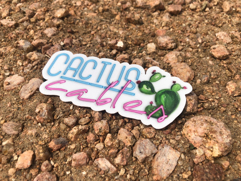 Cactus Cables Sticker